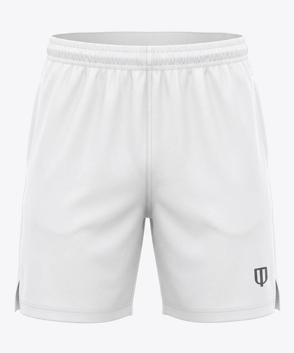 UNIPRO MEN-ELITE WOVEN SHORTS-WHITE