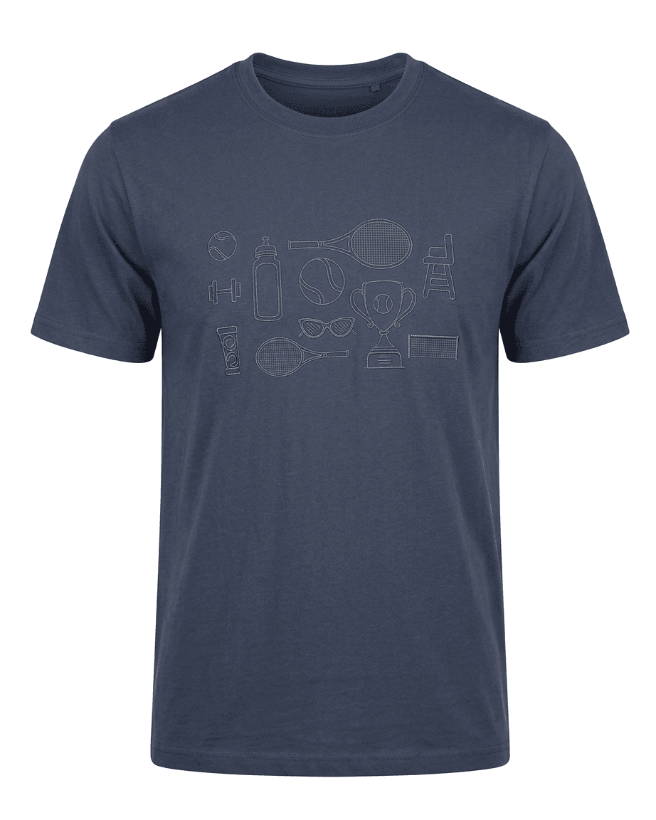 UNIPRO UNISEX-TENNIS ICONS SS TSHIRTS