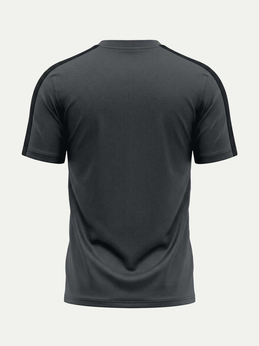 UNIPRO MEN-NK KAPPA SS TSHIRTS-ANTHRACITE