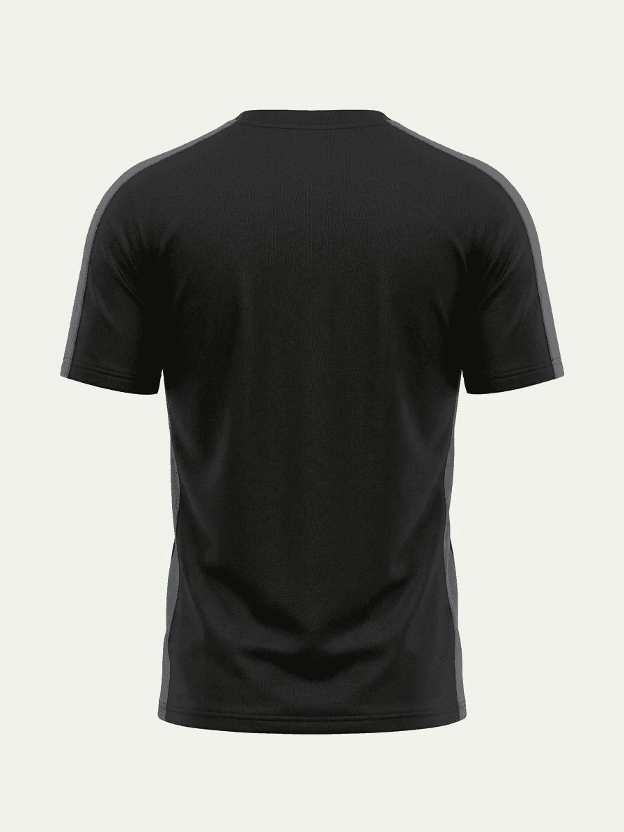UNIPRO MEN-NK KAPPA SS TSHIRTS-BLACK