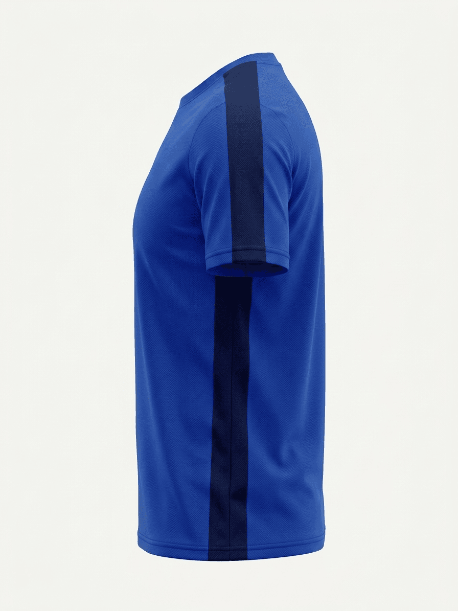 UNIPRO MEN-NK KAPPA SS TSHIRTS-BLUE