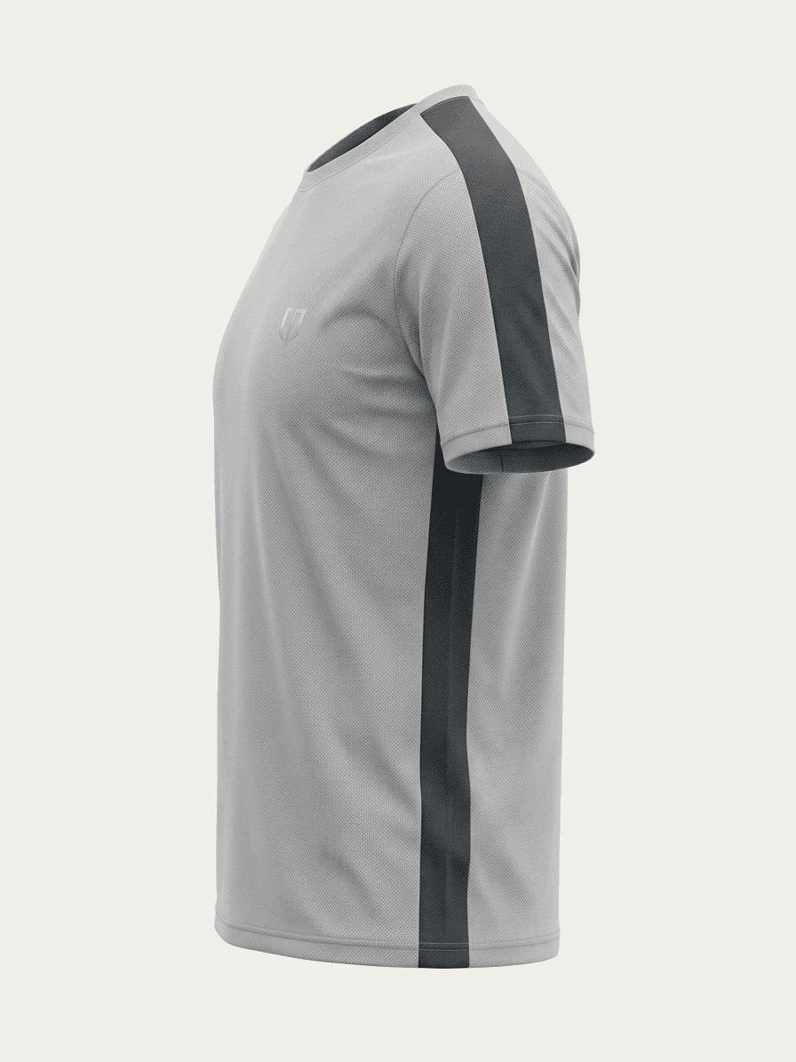UNIPRO MEN-NK KAPPA SS TSHIRTS-GREY