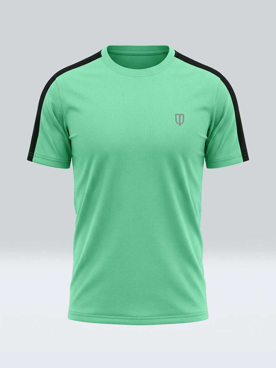 UNIPRO MEN-NK KAPPA SS TSHIRTS-LIGHT GREEN