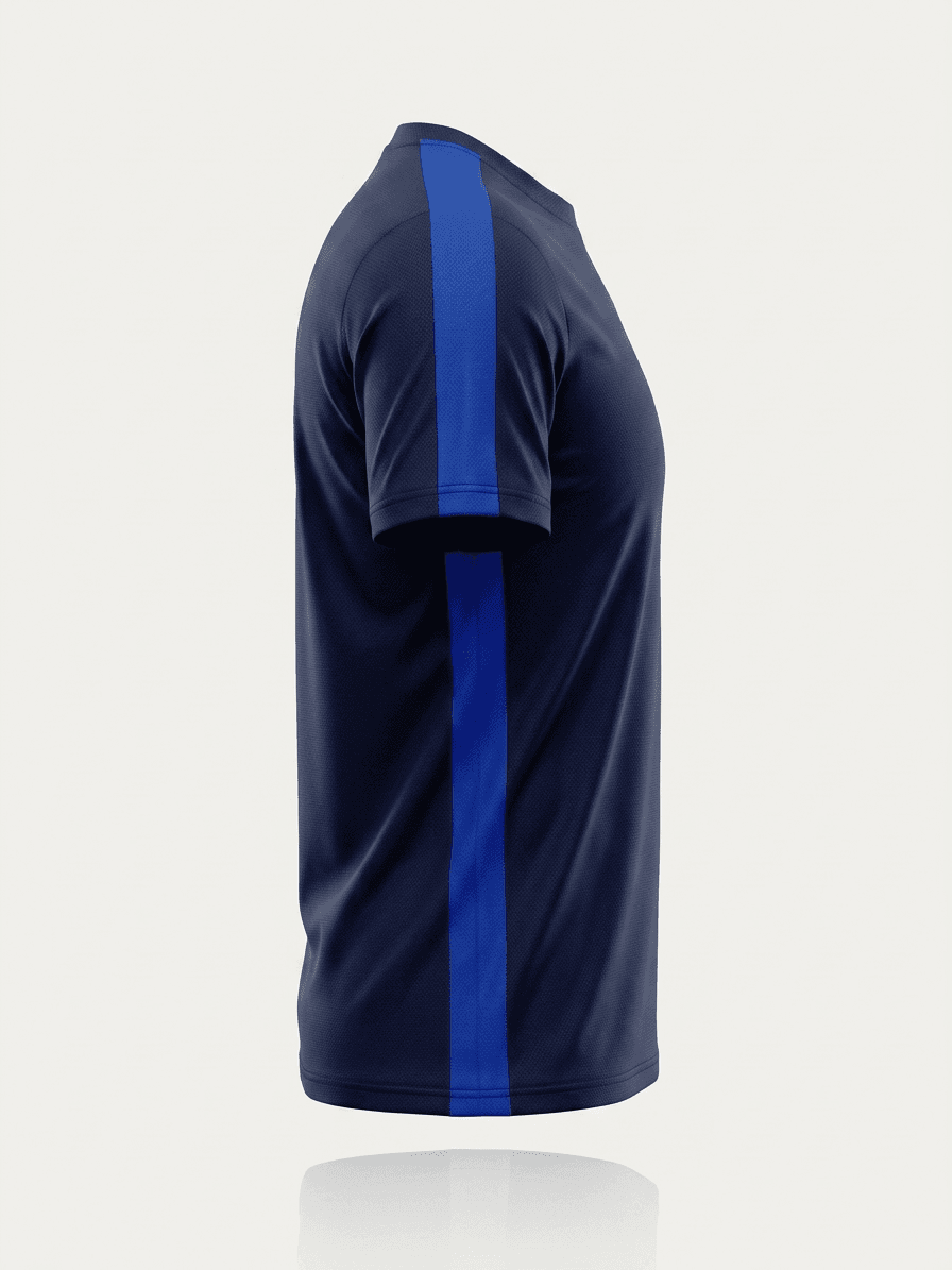 UNIPRO MEN-NK KAPPA SS TSHIRTS-NAVY