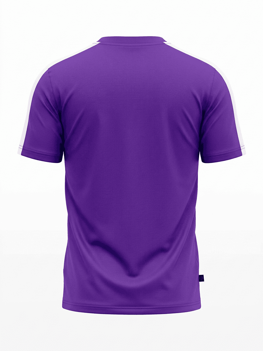 UNIPRO MEN-NK KAPPA SS TSHIRTS-PURPLE