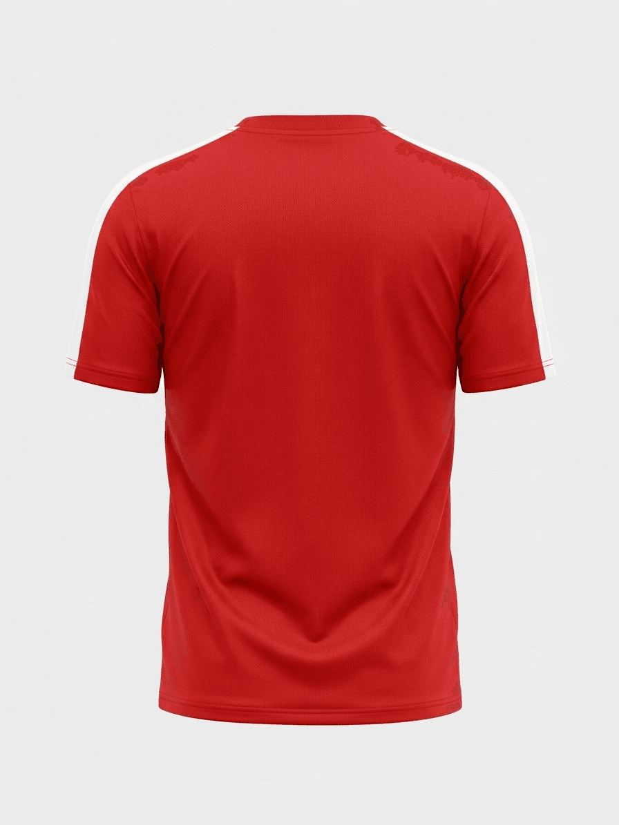 UNIPRO MEN-NK KAPPA SS TSHIRTS-RED