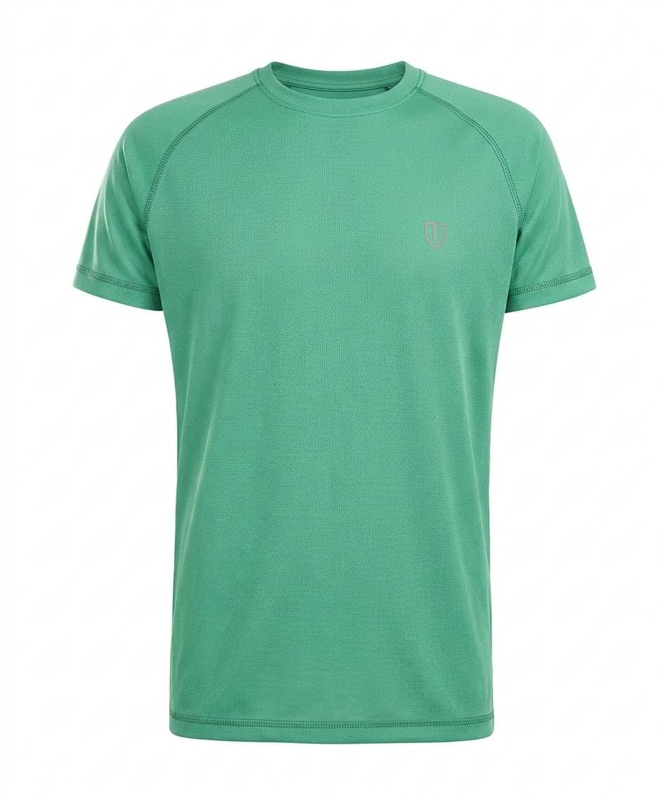UNIPRO MEN-REGLAN KAPPA SS TSHIRTS-GRASS GREEN