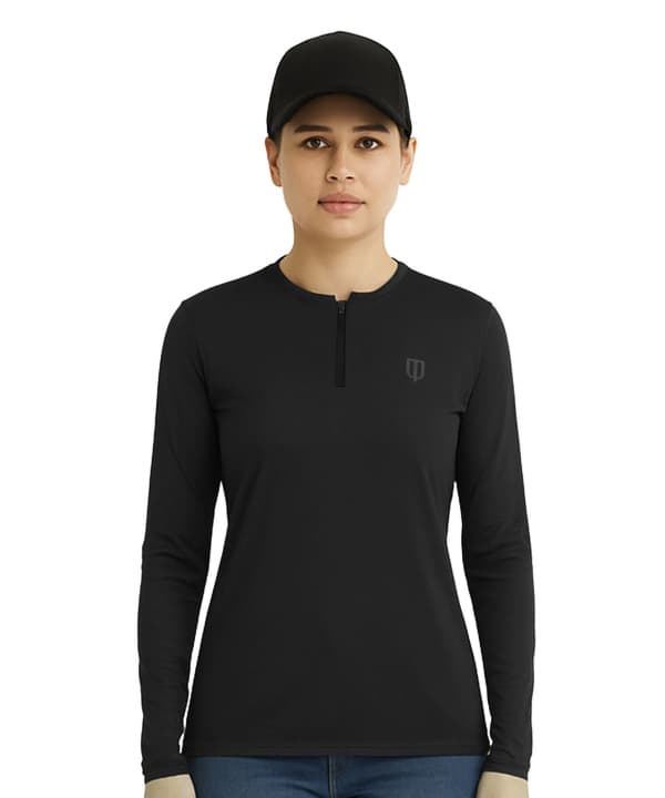 UNIPRO MEN-1/2 ZIPPER PERFORMANCE SHIRTS