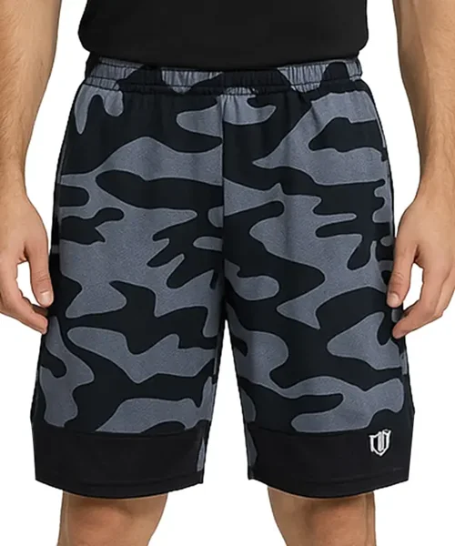 UNIPRO MEN-BASKETBALL SHORTS-DARK GREEN