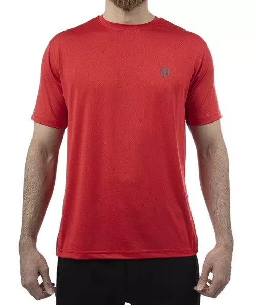 UNIPRO MEN-ADI SS TSHIRTS-RED-