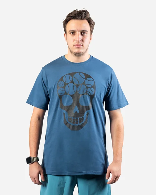 SKULL BALLS OIL BLUE