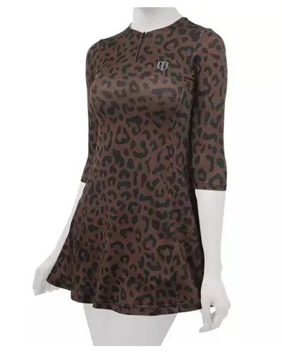 UNIPRO WOMEN-ADI PANTHER DRESS-BROWN