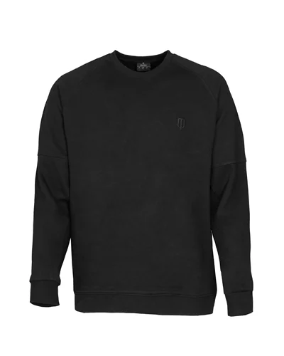 ARDI CREW NECK SWEATERS-BLACK