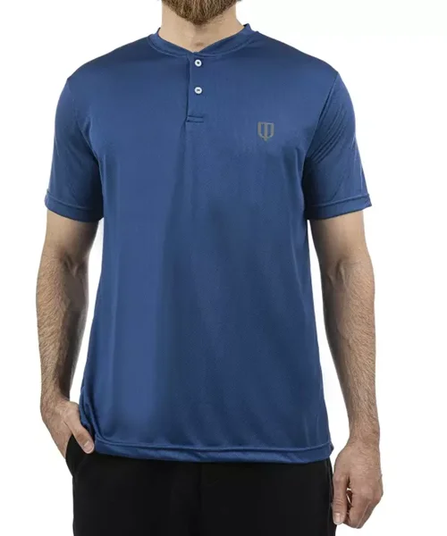 UNIPRO MEN-NX KAPPA SS TSHIRTS-OIL BLUE