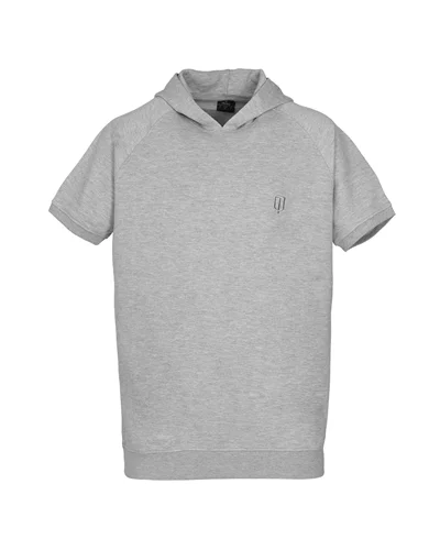 ARDI SL HOODED SWEATERS-MELANGE LIGHT GREY