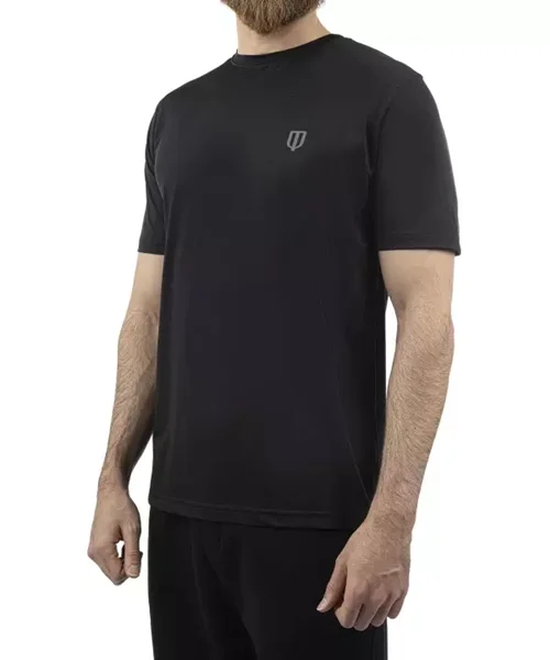 UNIPRO MEN-ADI SS TSHIRTS-BLACK