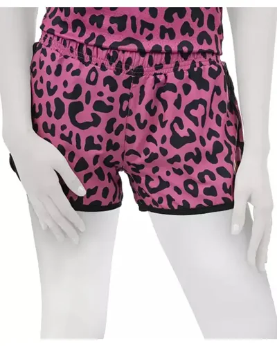 UNIPRO WOMEN-ADI PANTHER WOVEN SHORTS-PINK