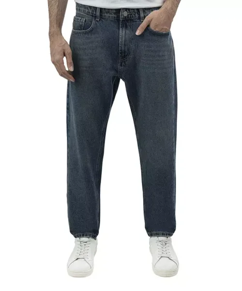 UNIPRO JEANS M- SEMI BAGGY FIT 740-NAVY