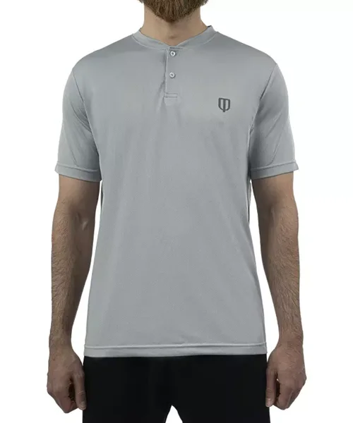 UNIPRO MEN-NX KAPPA SS TSHIRTS-LIGHT GREY