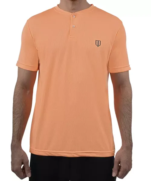 UNIPRO MEN-NX KAPPA SS TSHIRTS-PEACH PINK